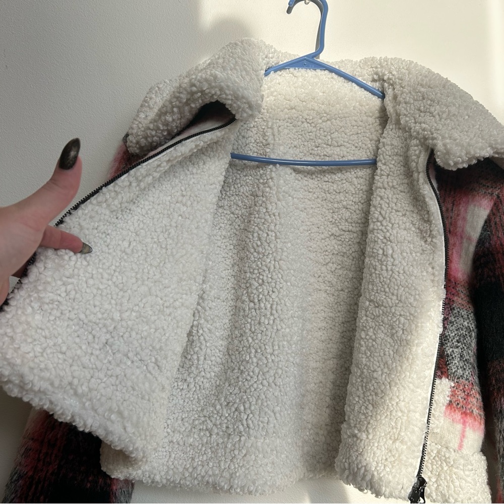 Lovers + Friends Natalie Plaid Cropped Jacket - image 5